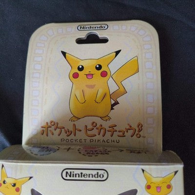 Nintendo Pocket Pikachu w/Manual and Box 1998 Pokemon Pedometer Not tested,Japan