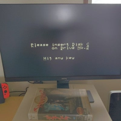Xanadu PC-8801 Nihon Falcom Retro PC Game Boxed JPN Screen Glitch / For Parts