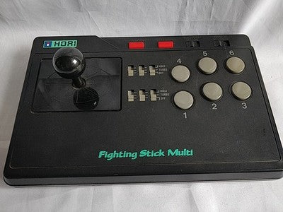 Hori Fighting Stick Multi for SNES PC Engine Megadrive Junk Broken Not Working