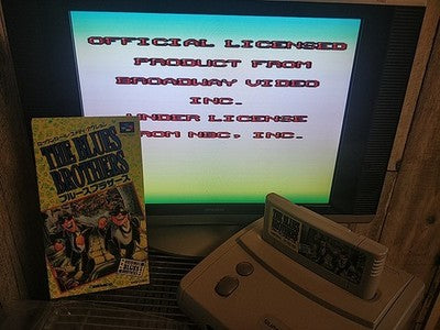 The Blues Brothers Super Famicom SFC Cartridge Box Manual Complete Set Working