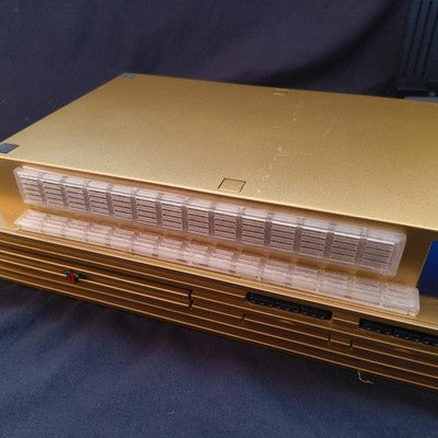 Defective: Disk Tray Stuck, PS2 Hyakushiki Gold Console Limited Edition Z-Gundam