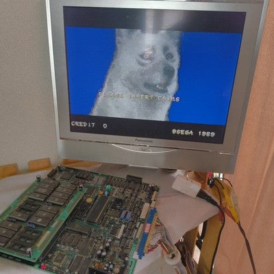 Sega Shadow Dancer JAMMA Arcade PCB Board Screen Shake Issue As-Is Japan Import