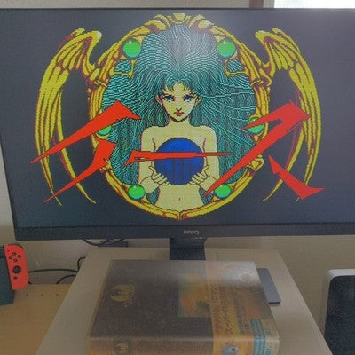 PC-8801 PC88 Falcom Ys 1 Game Disks and Box set, Working, Japan, No manual
