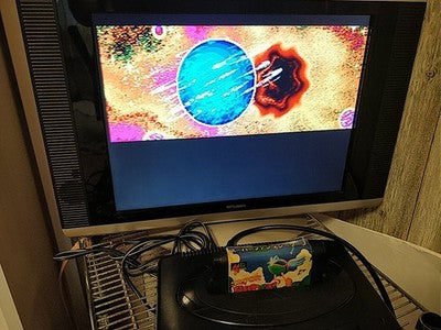 Super Fantasy Zone Sega Mega Drive Genesis Shooter Game Cartridge Only Working