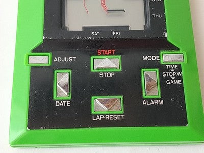 Epoch Pocket Digit-com Pak Pak Man LCD Game and Watch Handheld Japan Working