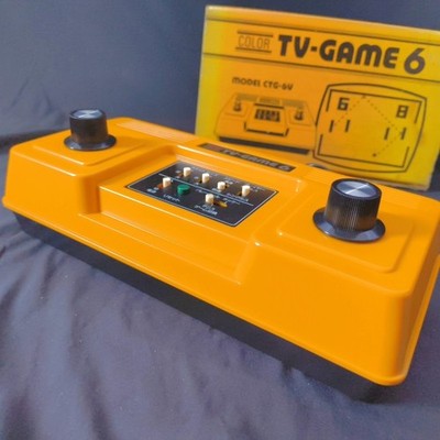 Nintendo Color TV Game 6 CTG-6V Console Boxed Untested Very Rare Japan Import