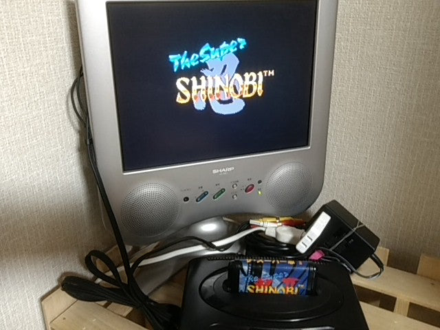 The Super Shinobi 2 II SEGA MEGADRIVE Game w/Manual, Box set, Working, Japan - Hakushin Retro Game shop