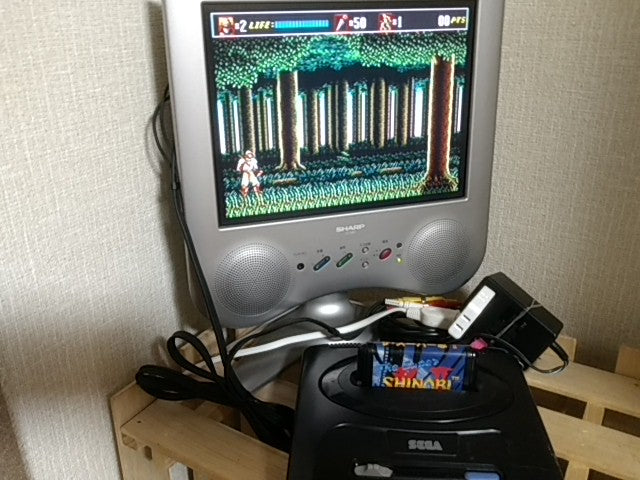 The Super Shinobi 2 II SEGA MEGADRIVE Game w/Manual, Box set, Working, Japan - Hakushin Retro Game shop
