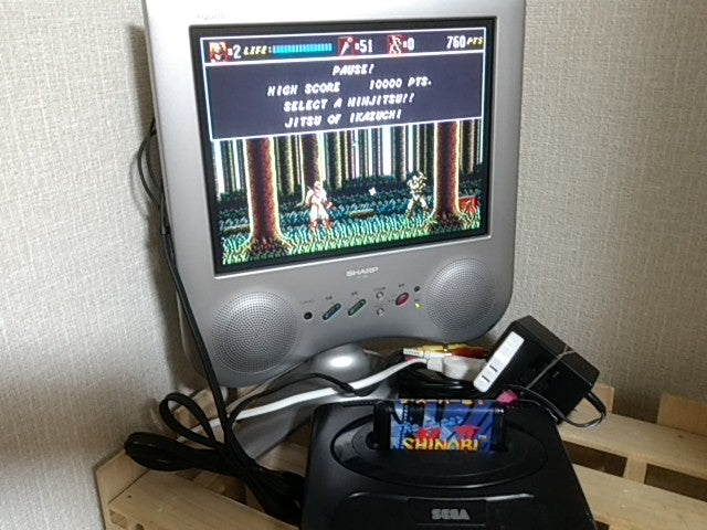 The Super Shinobi 2 II SEGA MEGADRIVE Game w/Manual, Box set, Working, Japan - Hakushin Retro Game shop