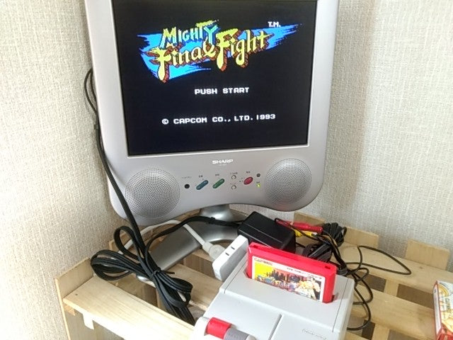 Mighty Final Fight Nintendo Famicom NES Cartridge only, working-h0111-
