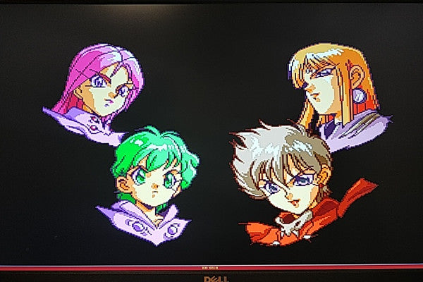 Faussete Amour PC Engine CD-ROM2 Disk, w/Manual and Box, Working-h0113-