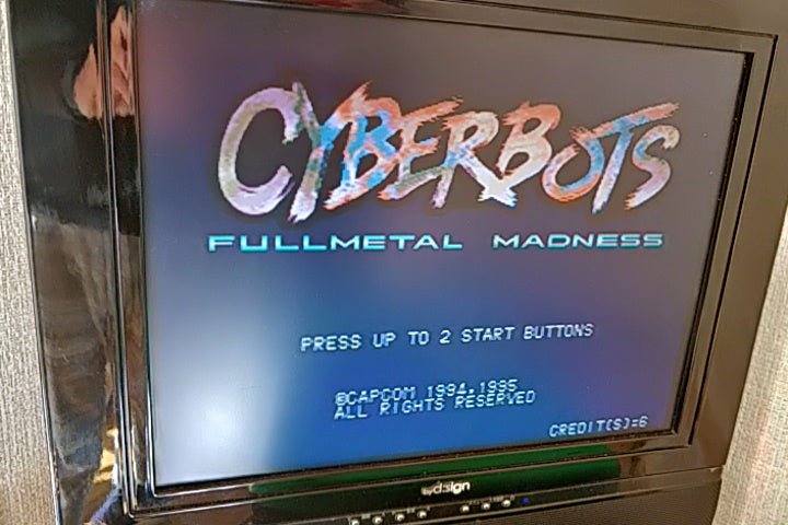 CYBERBOTS -FULLMETAL MADNESS- CAPCOM CPS2 Arcade Cartridge B Board only-g0319-