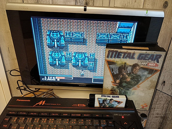 Metal Gear MSX/MSX2 Game Cartridge, Manual and Boxed set, Working Japan-h0512-