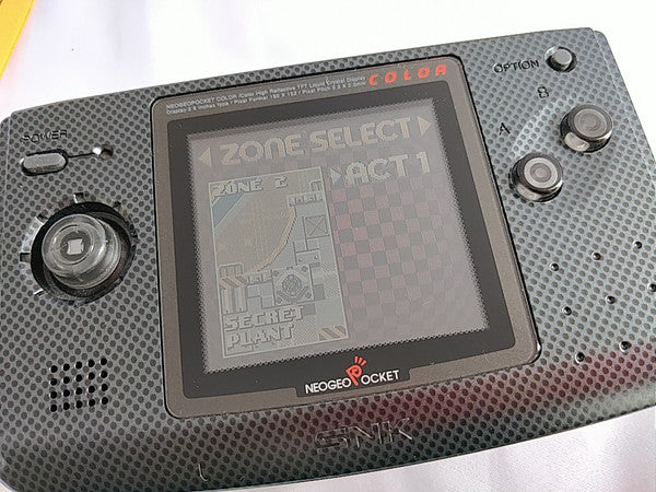 Sonic the Hedgehog Pocket Adventure NEOGEO Pocket NGP CBoxed set, Working, Japan