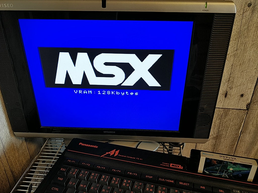 GRADIUS NEMESIS MSX/MSX2 Game Cartridge, Manual and Boxed set tested-g0415-