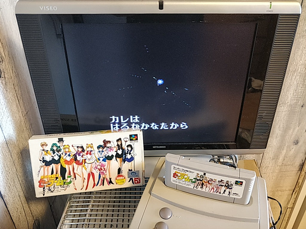 Bishoujo Senshi Sailor Moon Another Story Super Famicom SNES/SFC Boxed set-h1007
