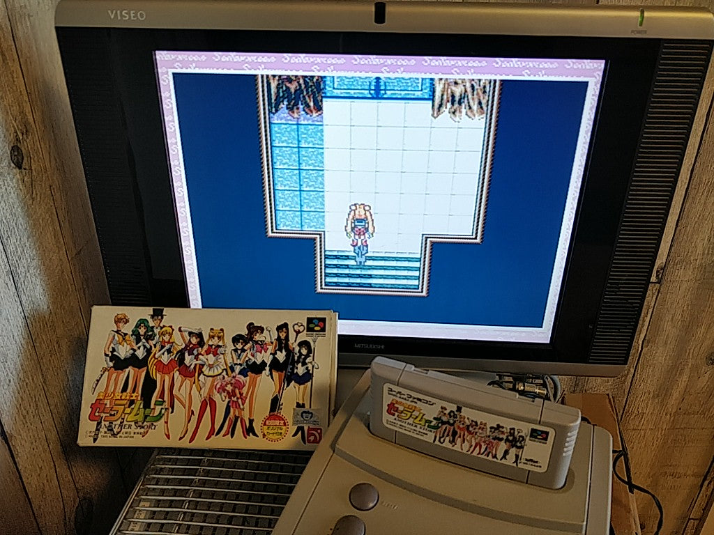 Bishoujo Senshi Sailor Moon Another Story Super Famicom SNES/SFC Boxed set-h1007