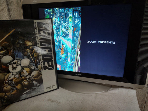 GENOCIDE 2 ZOOM SHARP X68000 Game w/Manual, Box, Working-g0614-2