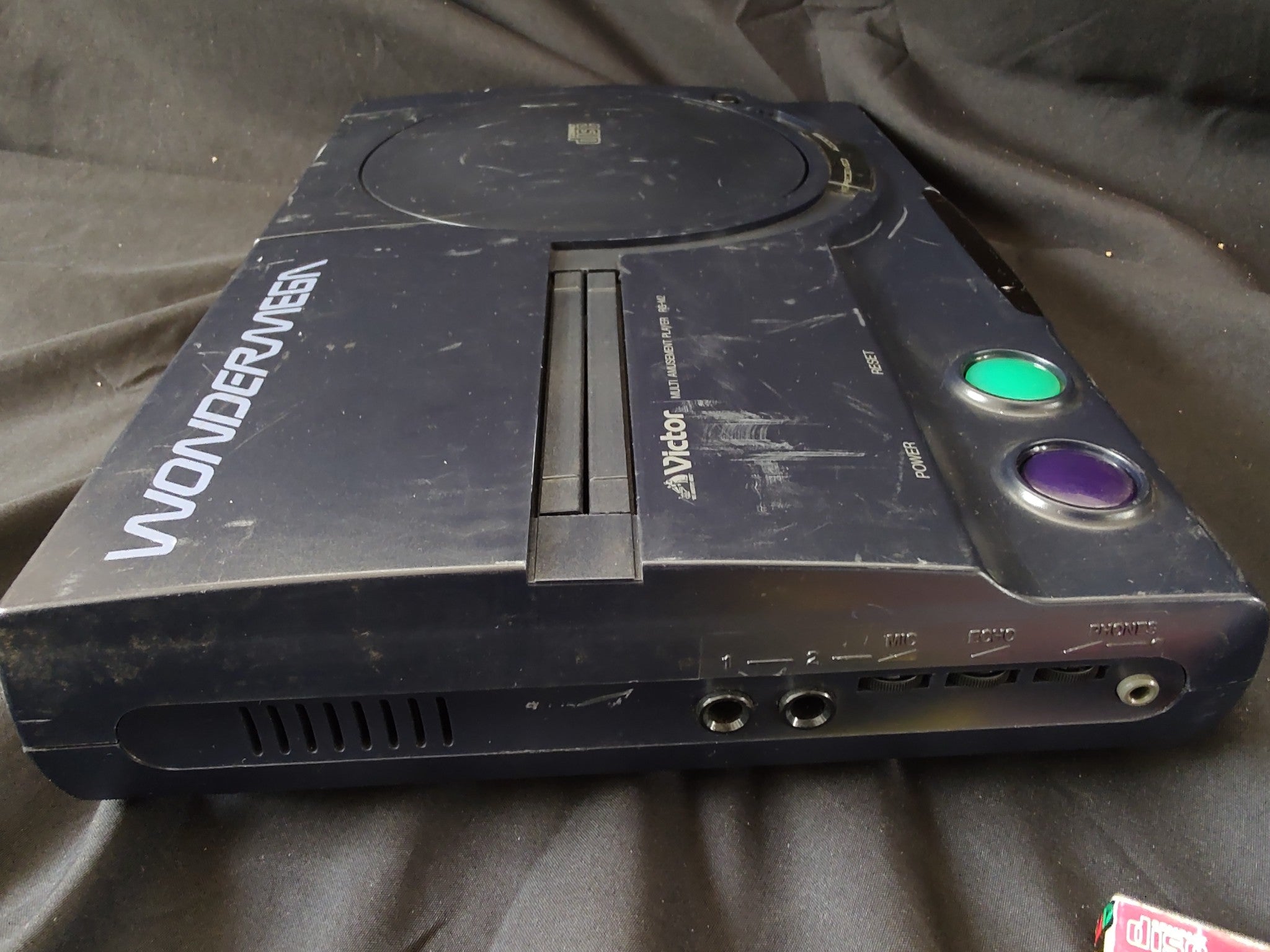 SEGA Victor Wonder MEGA RG-M2 Console,Pad,PSU and Games set tested