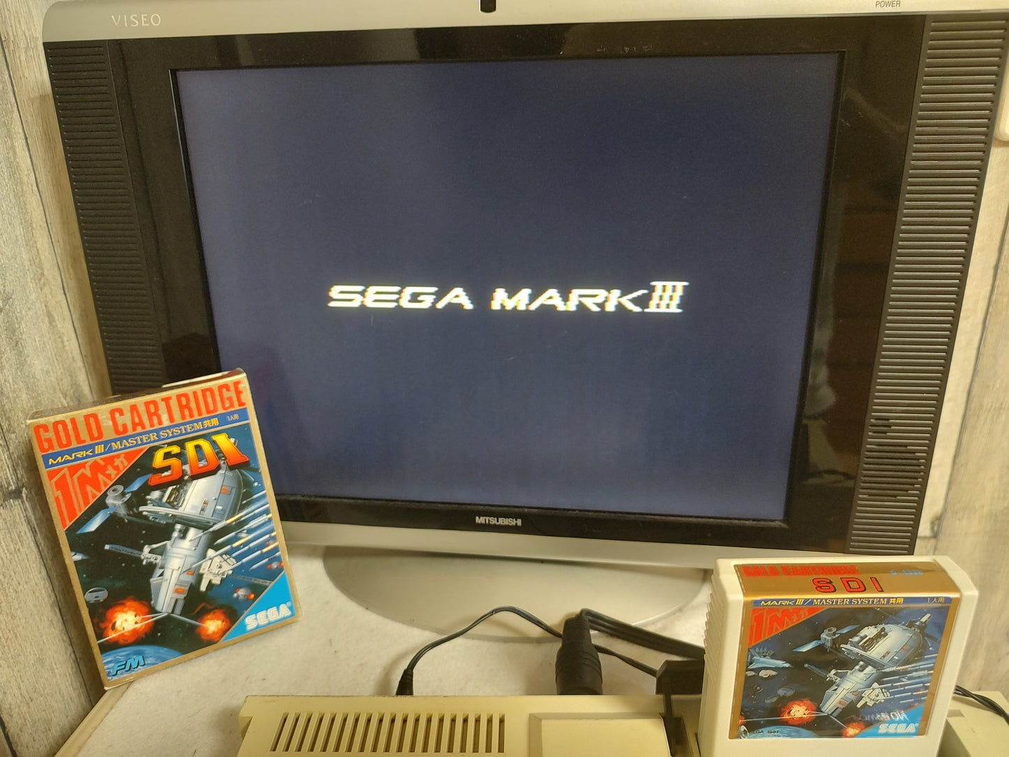 SDI Strategic Defense Initiative SEGA Master system MK-2000/Mark3, Working-f1001