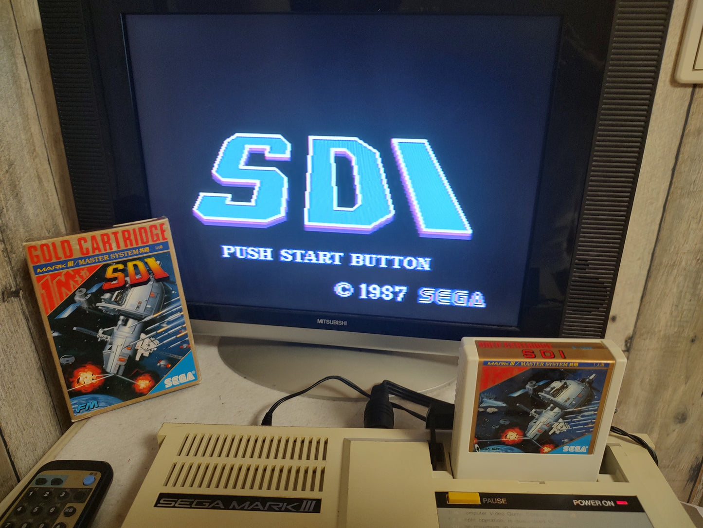 SDI Strategic Defense Initiative SEGA Master system MK-2000/Mark3, Working-f1001