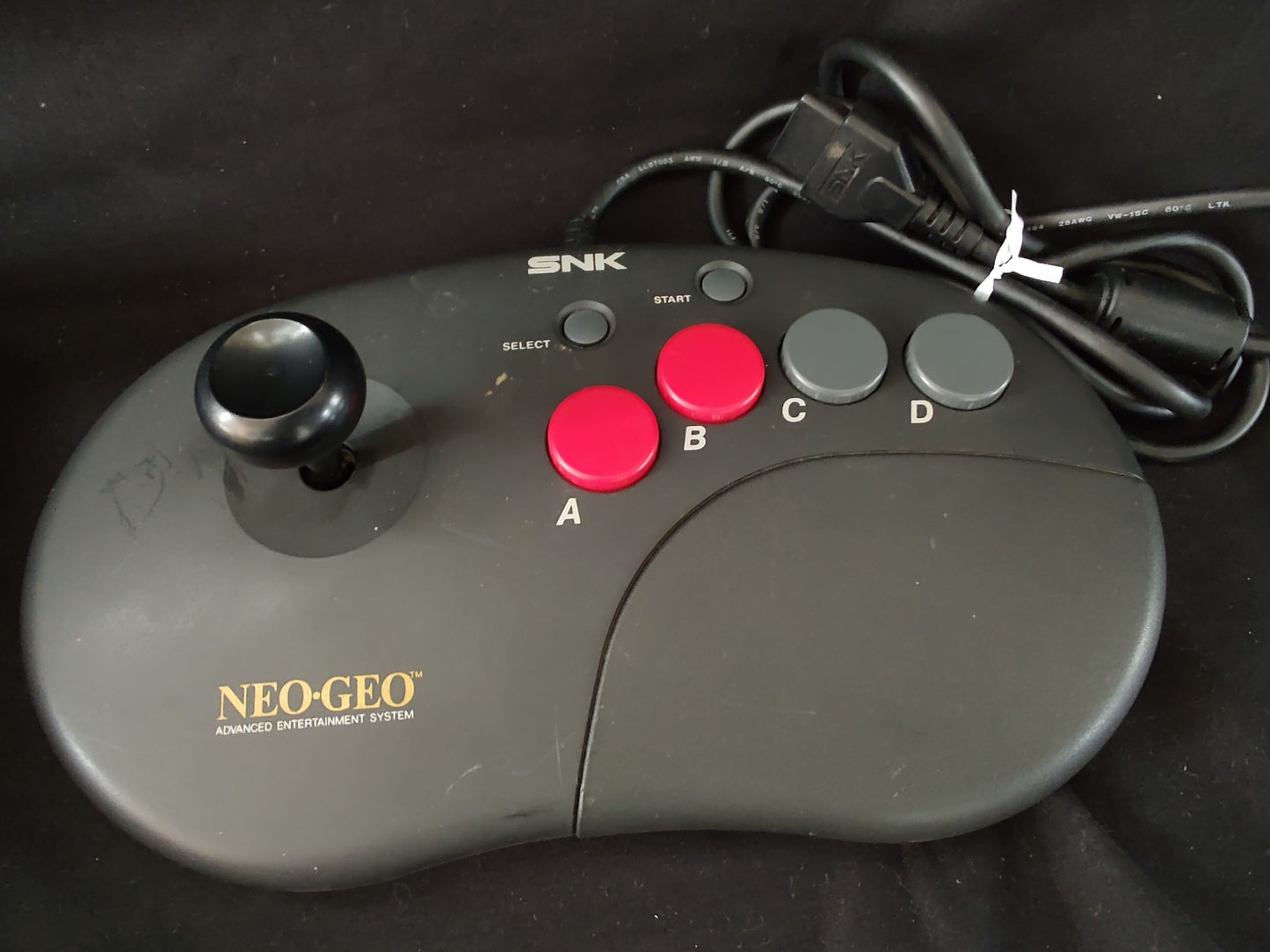 SNK NEO GEO CDZ NGCD Console System,w/Controller,AC Adapter,AV Cable,Game-f1014- - Hakushin Retro Game shop