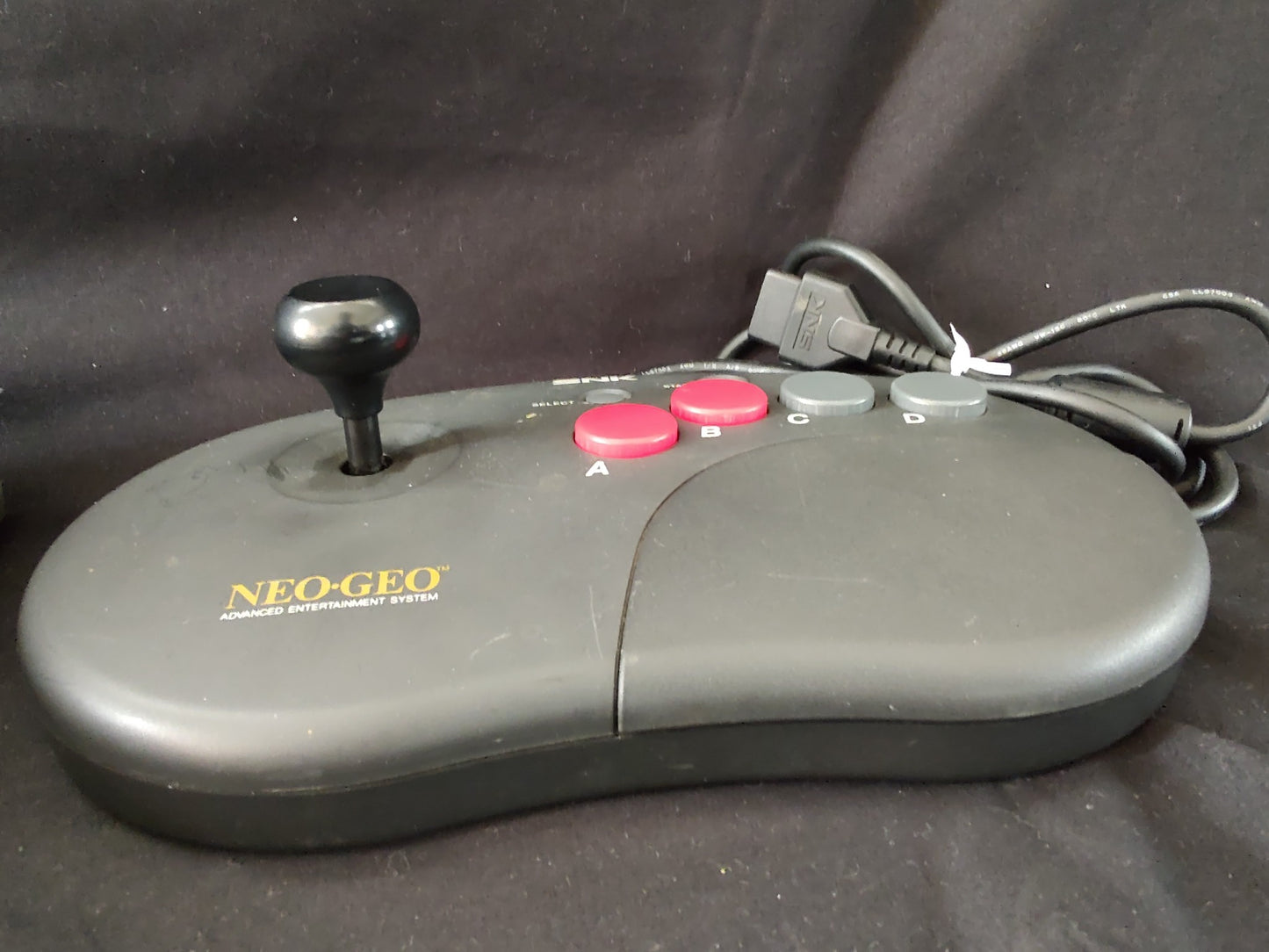 SNK NEO GEO CDZ NGCD Console System,w/Controller,AC Adapter,AV Cable,Game-f1014- - Hakushin Retro Game shop