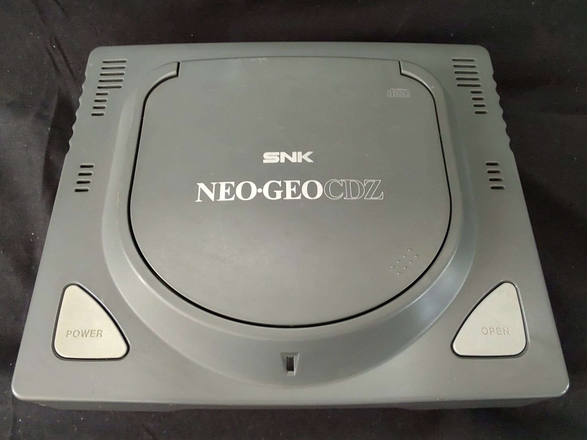 SNK NEO GEO CDZ NGCD Console System,w/Controller,AC Adapter,AV Cable,Game-f1014- - Hakushin Retro Game shop