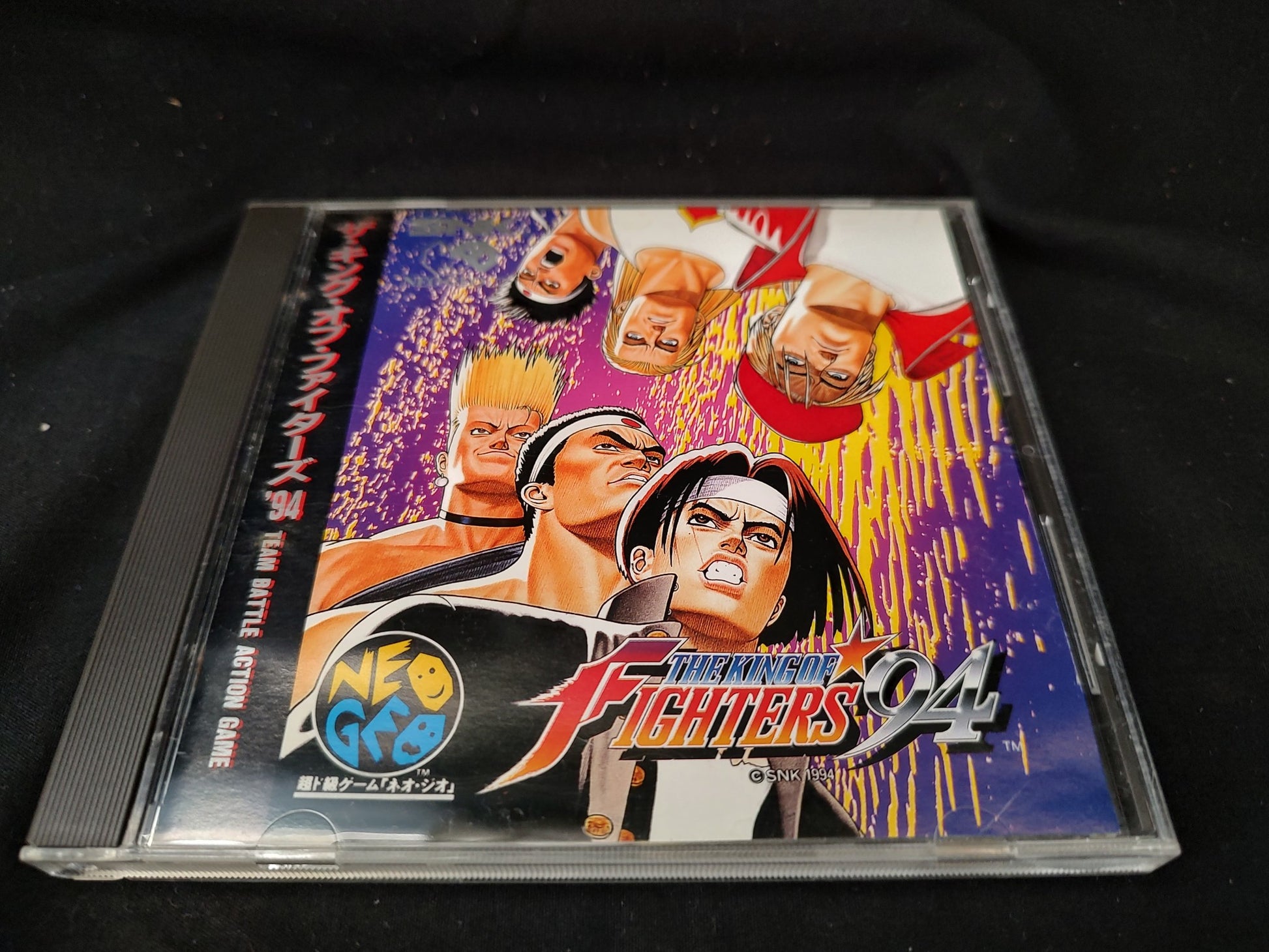 SNK NEO GEO CDZ NGCD Console System,w/Controller,AC Adapter,AV Cable,Game-f1014- - Hakushin Retro Game shop