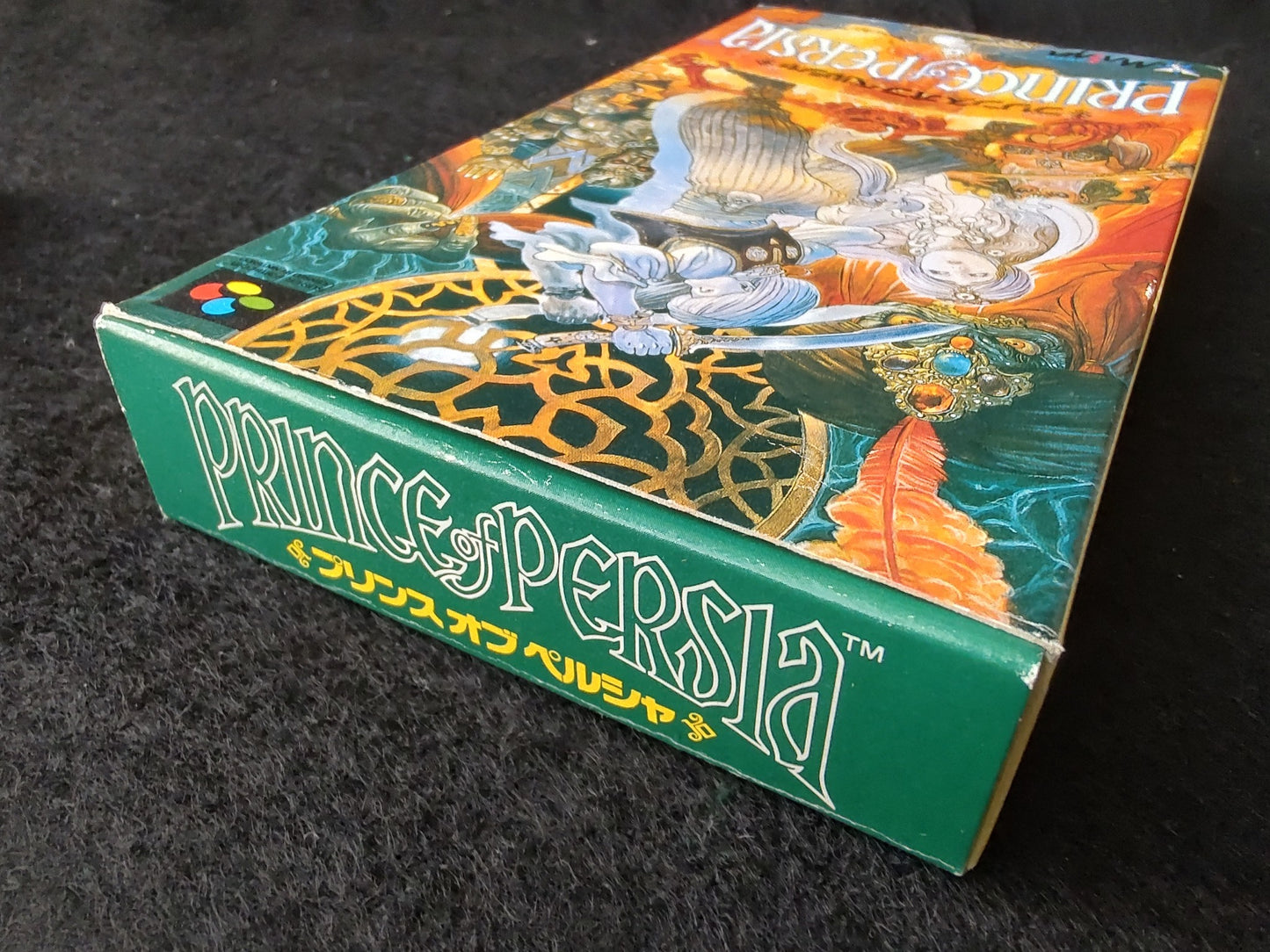 Prince of Persia Super Famicom SFC Cartridge w/,Manual, Box set, Working-f1014-