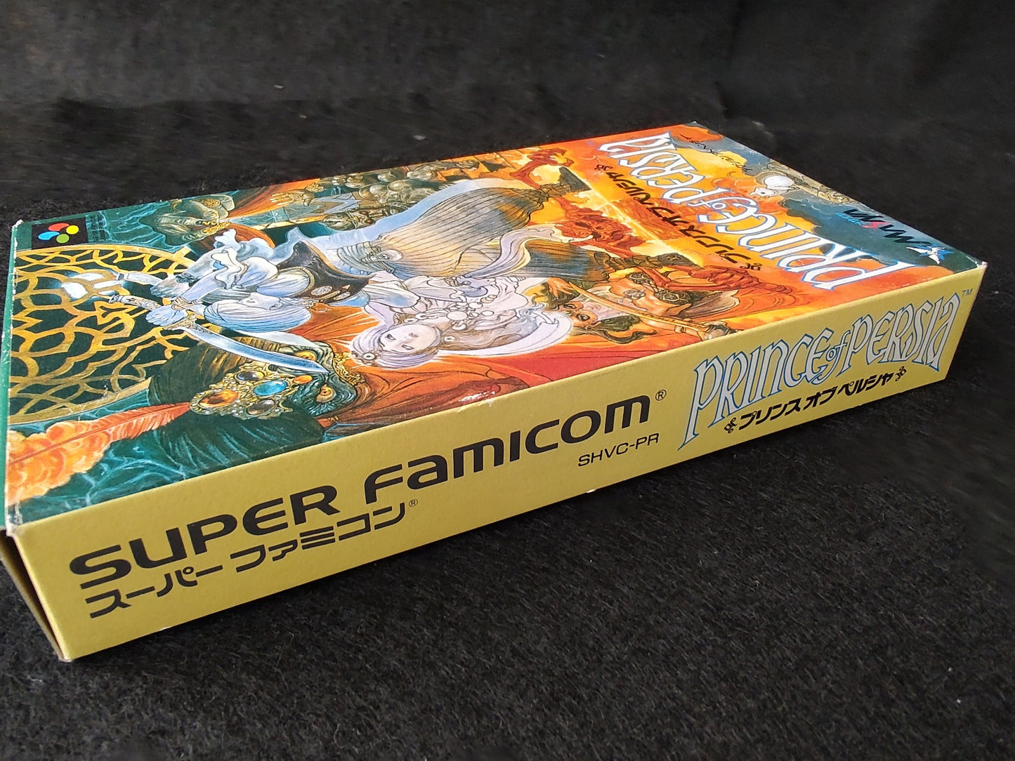 Prince of Persia Super Famicom SFC Cartridge w/,Manual, Box set, Working-f1014-
