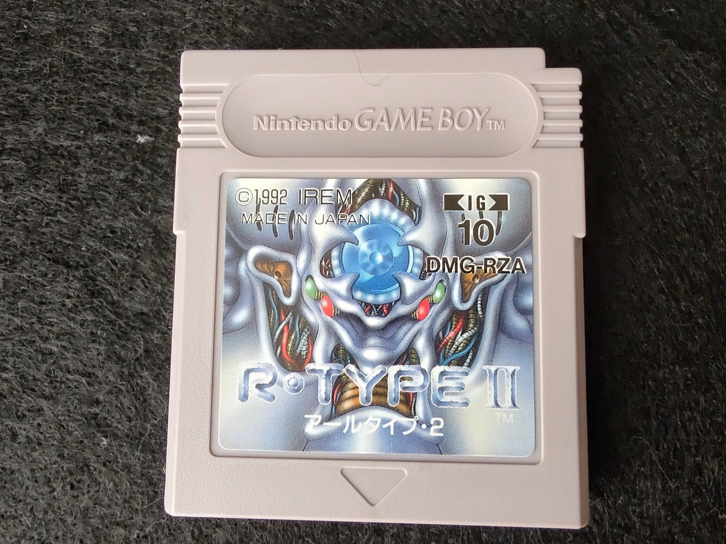 R-TYPE 2 Part2 Gameboy GB Cartridge, Manual, Box set, Working-f1015-