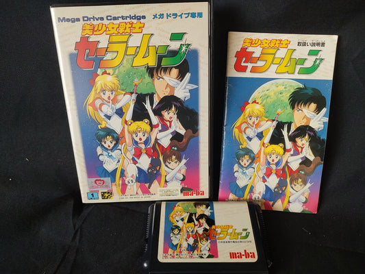 Bishoujo senshi Sailor Moon SEGA MEGA DRIVE Genesis Cartridge, Boxed set-g0301-