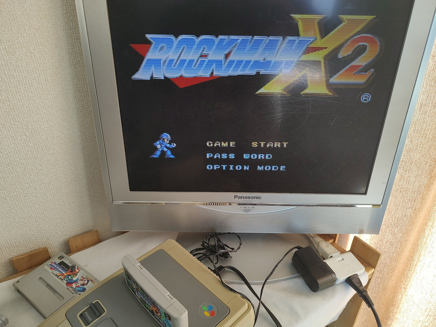 ROCKMAN X, X2, X3 MEGAMAN CAPCOM Super Famicom SNES SFC Cart set Working-g0301-