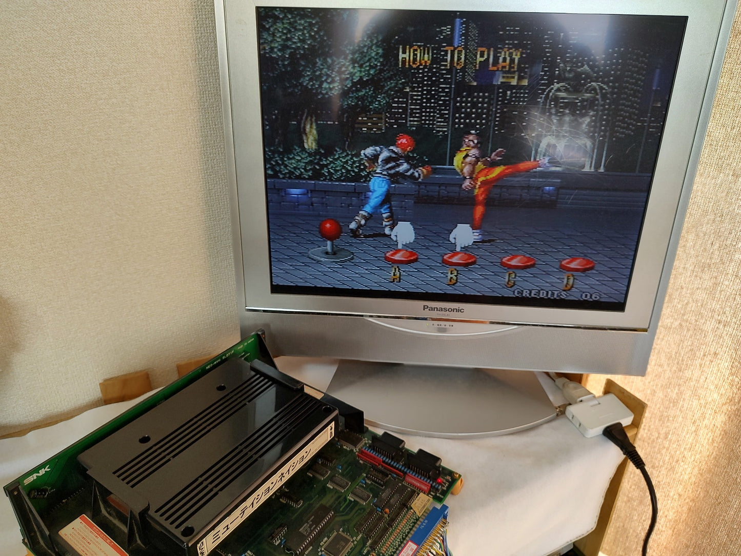 MUTATION NATION NEOGEO MVS System Cartridge and Instruction card set-g0304-