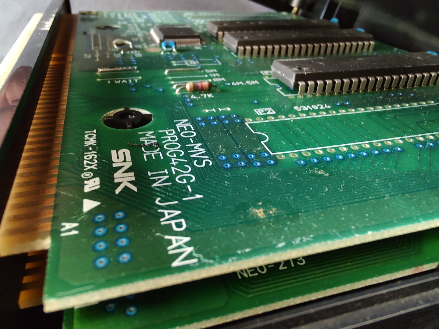 MUTATION NATION NEOGEO MVS System Cartridge and Instruction card set-g0304-