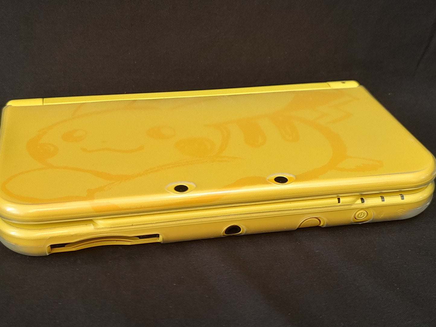 Used, New 3DS XL Yellow Pokemon Pikachu Limited Japan Edition, Working-g0304-