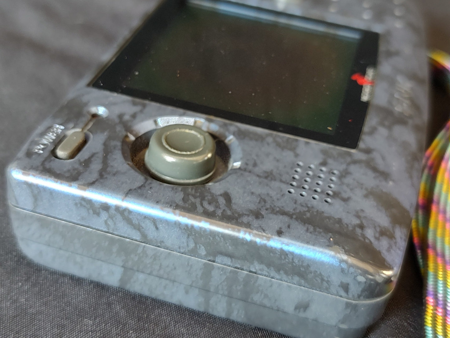 JUNK/BROKEN SNK NEOGEO POCKET Stone blue Console, Not working-g0315-