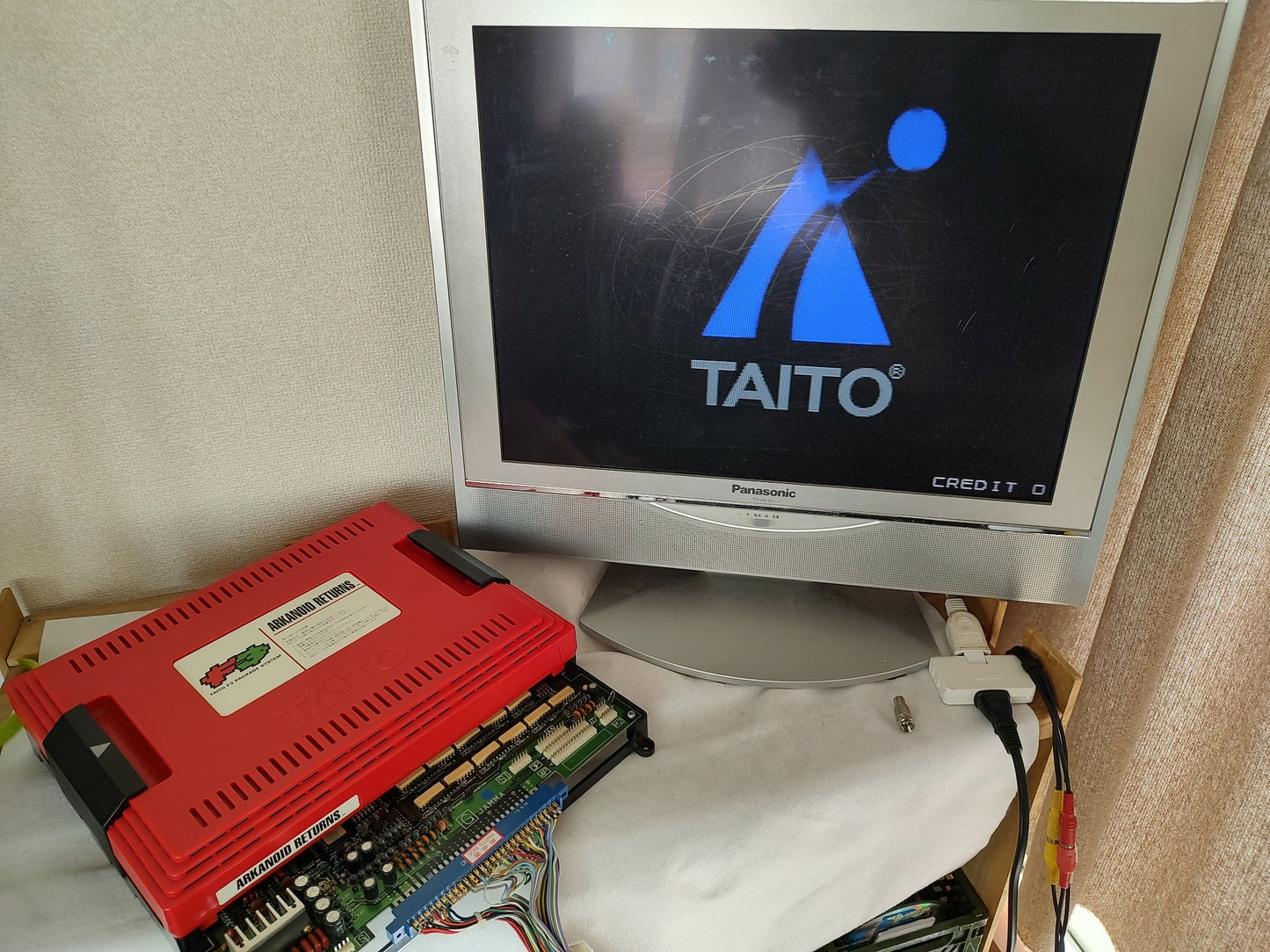 Arkanoid Returns Taito Taito F3 Package System, Cartridge only, tested-g0315-