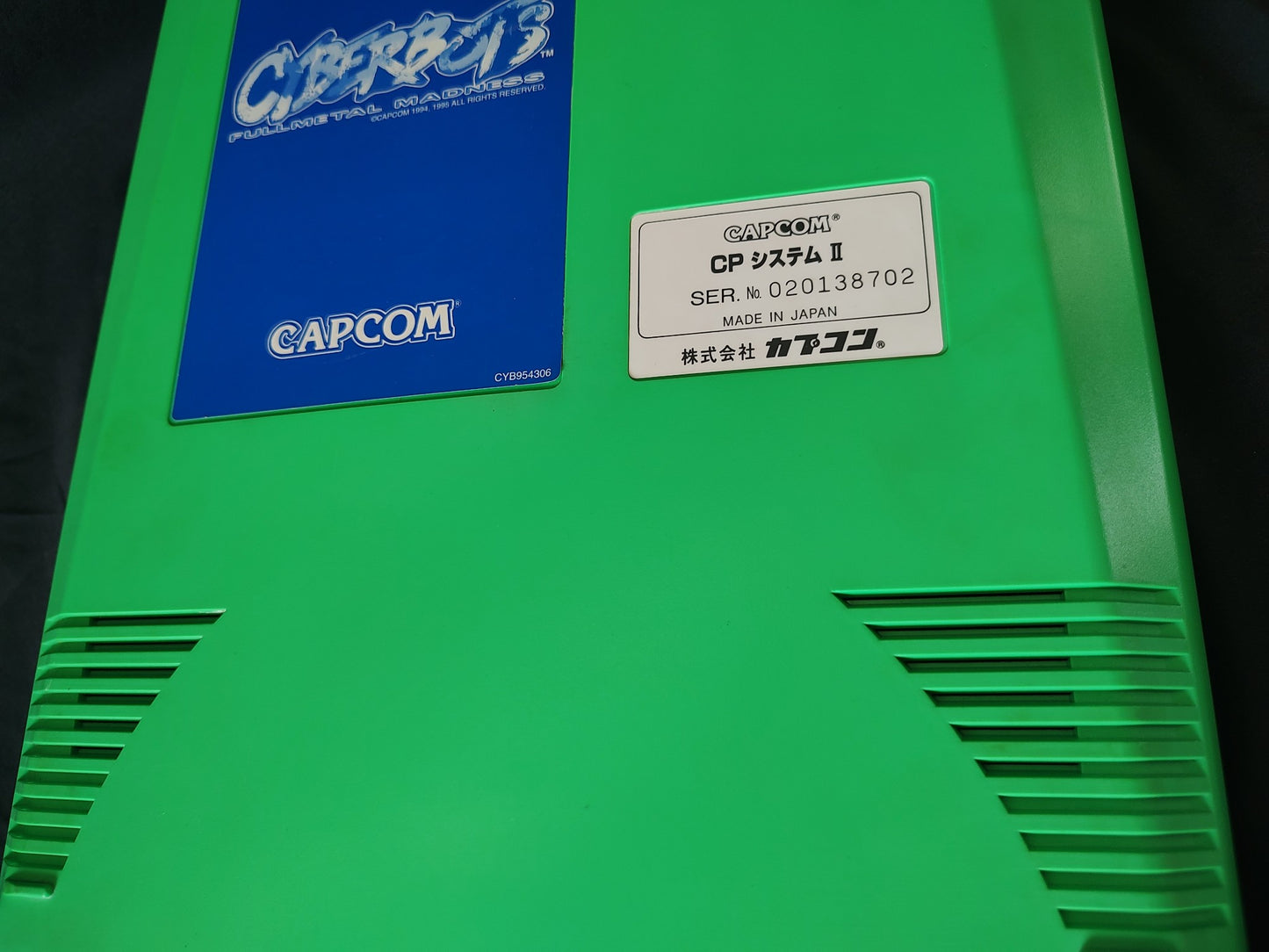 CYBERBOTS -FULLMETAL MADNESS- CAPCOM CPS2 Arcade Cartridge B Board only-g0319-