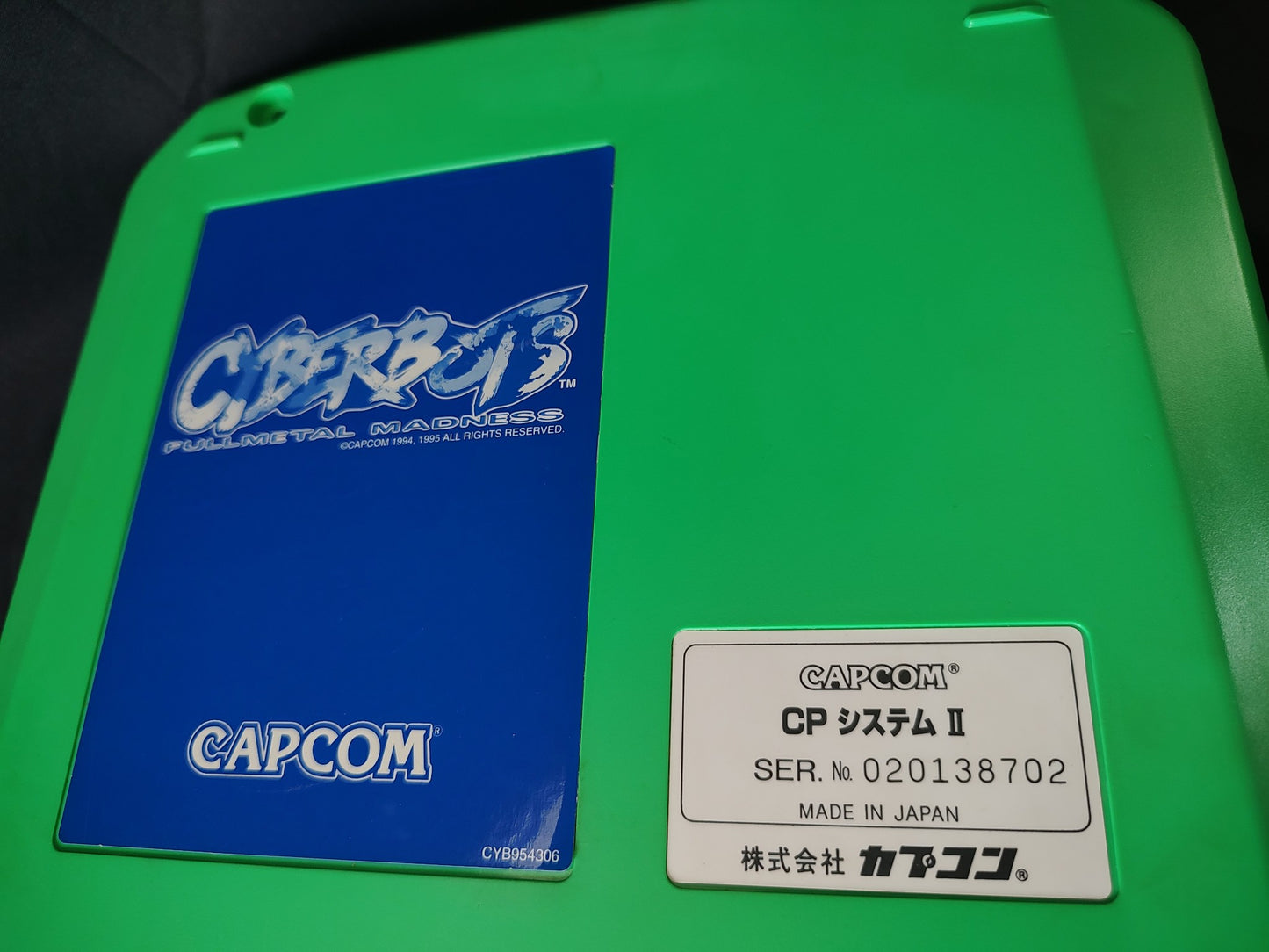 CYBERBOTS -FULLMETAL MADNESS- CAPCOM CPS2 Arcade Cartridge B Board only-g0319-