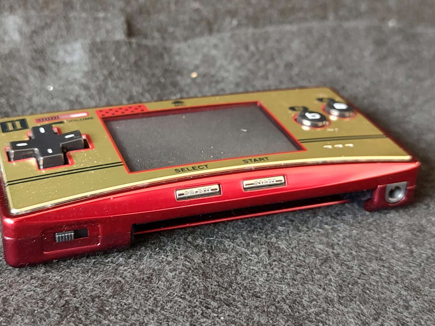 Novelty Faceplate skin Game Boy Micro Famicom 2P Pad Club Nintendo Japan-g0321-
