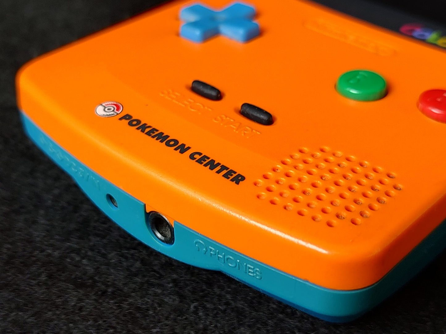 Nintendo Gameboy Color Pokemon Limited edition Orange color console -g0321-