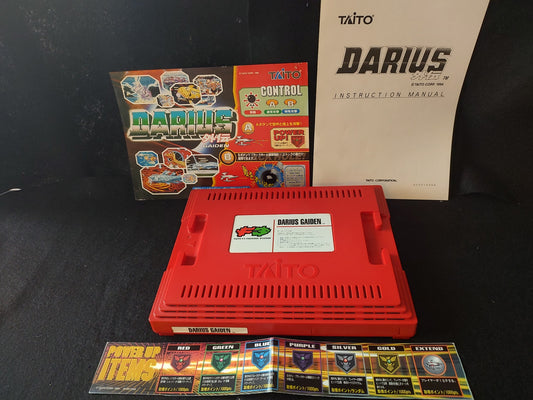 DARIUS Gaiden Taito Taito F3 Package System, Cartridge, Manuals, Working-g0323-