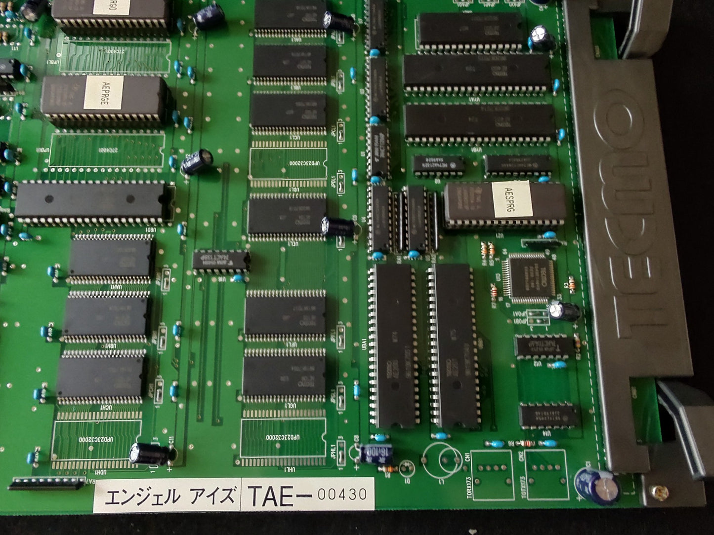 Touki Denshou Angel Eyes Arcade PCB System JAMMA Board and papers set-g0323-