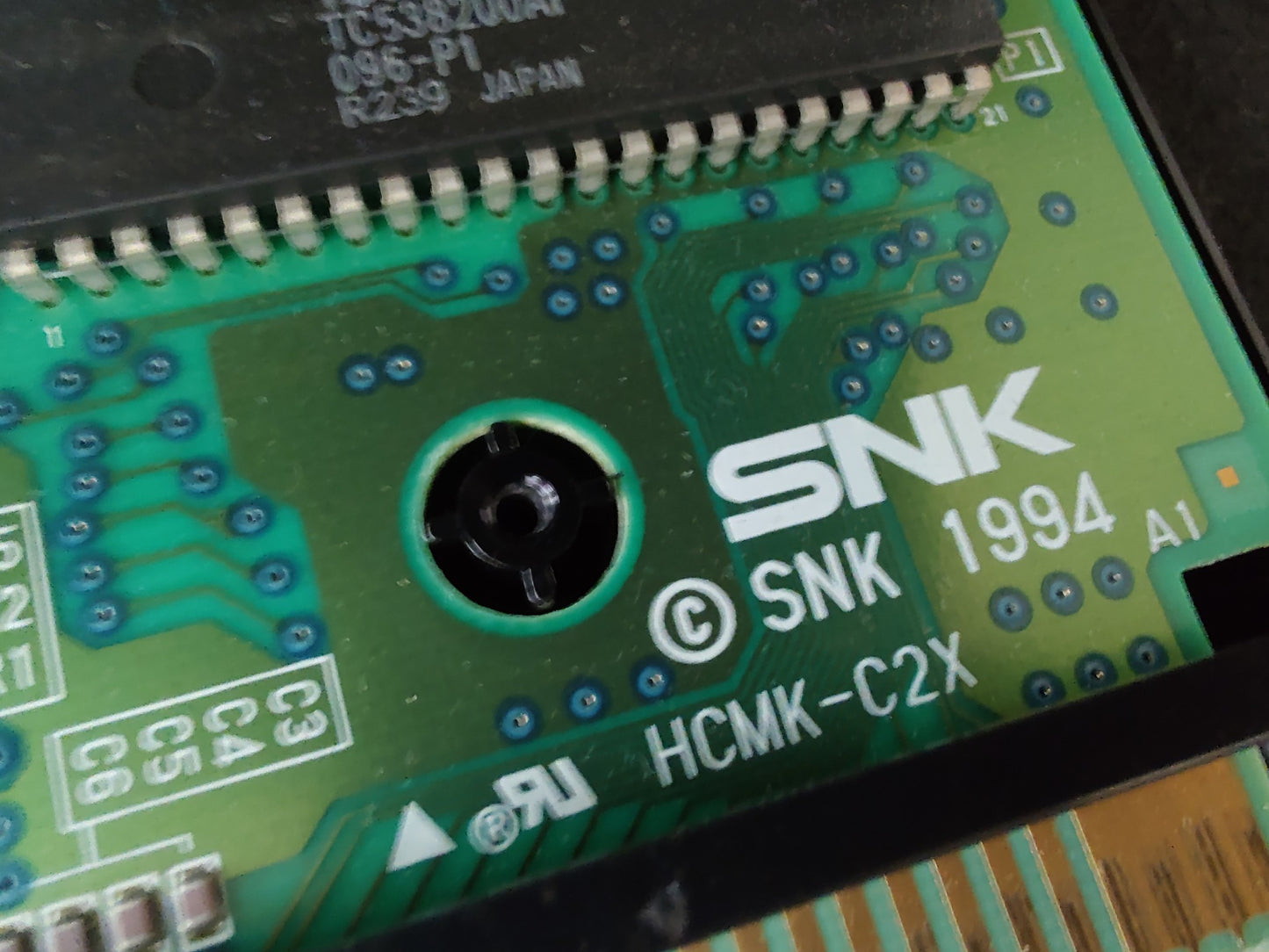 THE PATH OF THE WARRIOR -ART OF FIGHTING 3- NEO GEO MVS Cartridge, Working-g0325