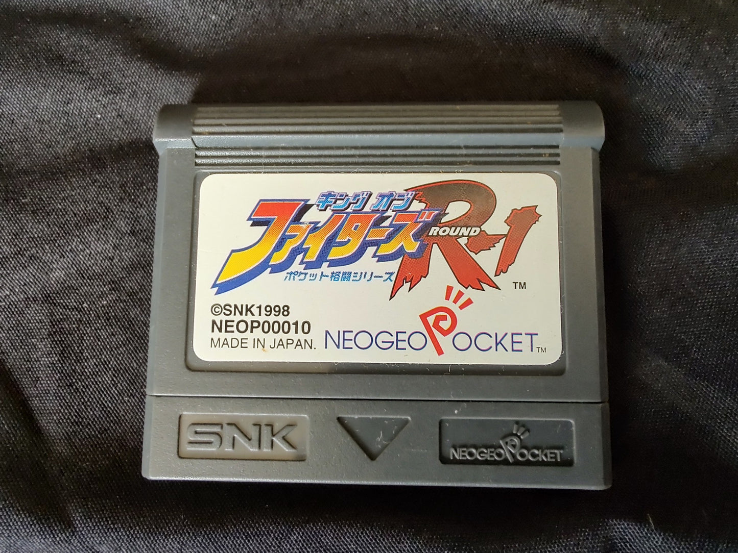 The King of Fighters R-1 Round one NEOGEO Pocket NGP Working, No manual -g0328-