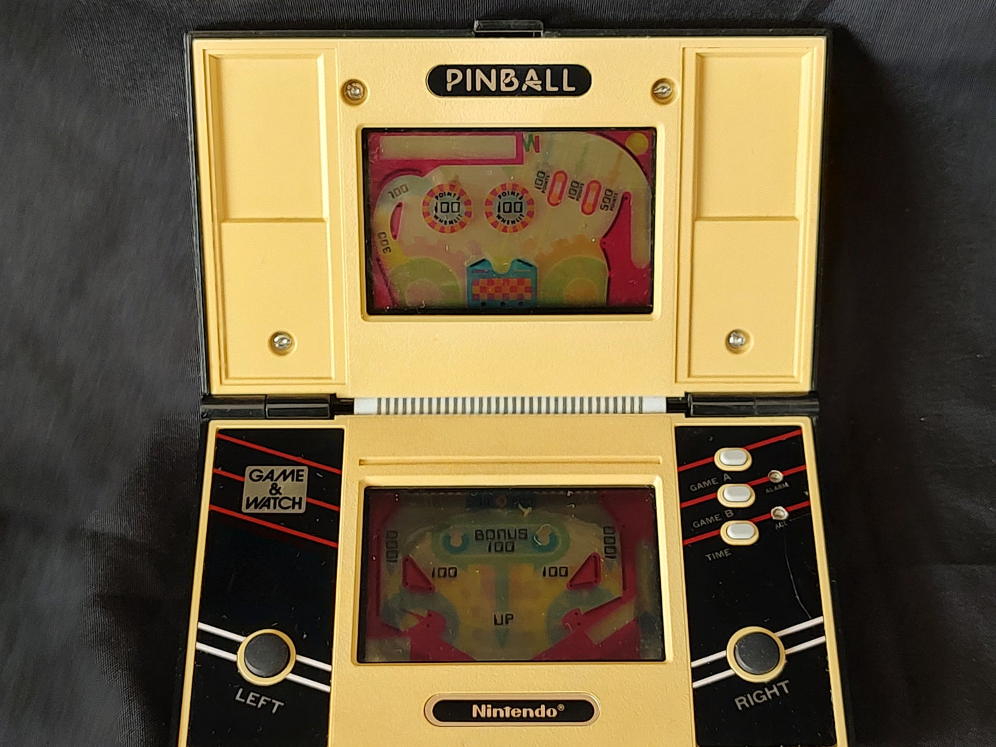 Defective Nintendo Game & Watch Pinball PB-59 and Manhole MH-06 set-g0328-