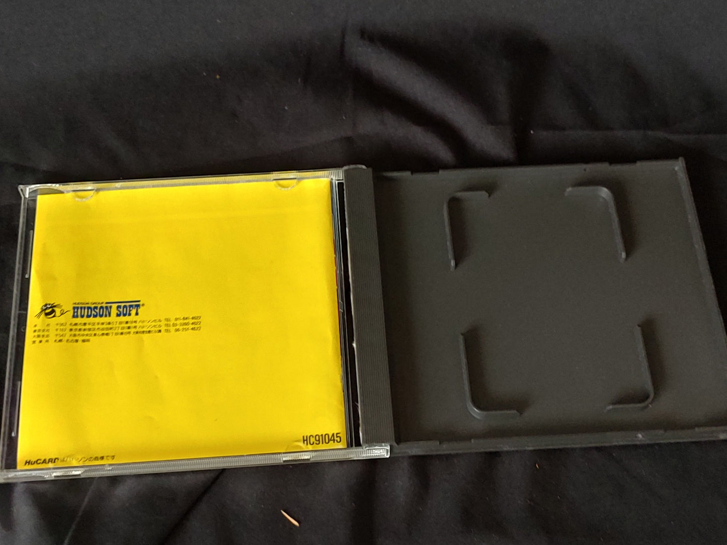 FINAL SOLDIER NEC PC Engine TurboGrafx-16 PCE Hu-Card,Manual Boxed Set-g0403-