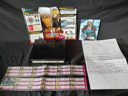 The King of Fighters 2001 KOF 2000 NEOGEO MVS Cartridge and Papers set-g0404--